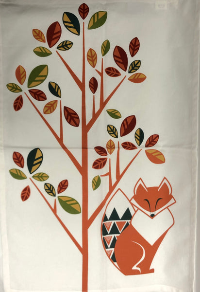 Fox Tea Towel