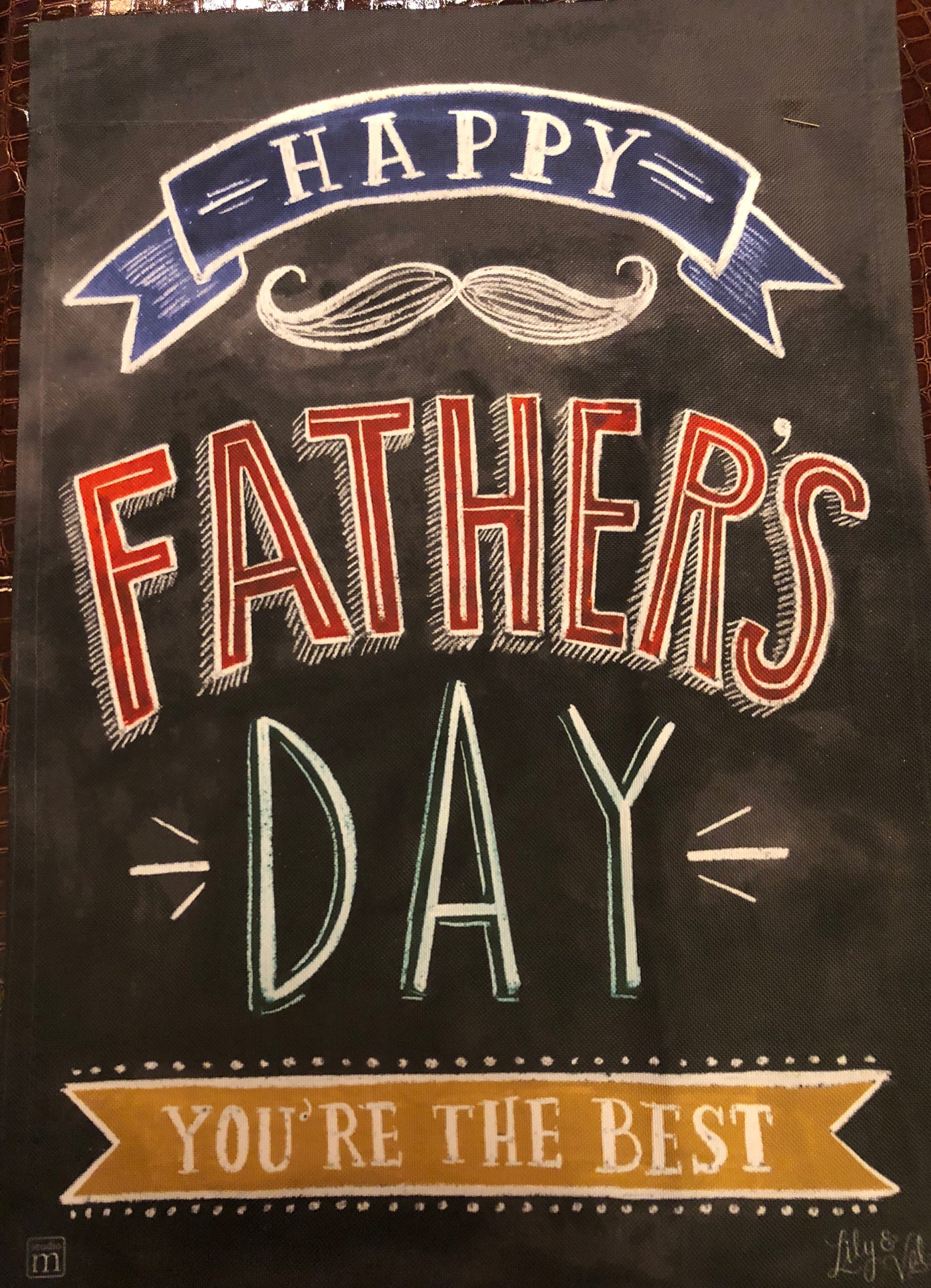 Dad's Day -Small Flag