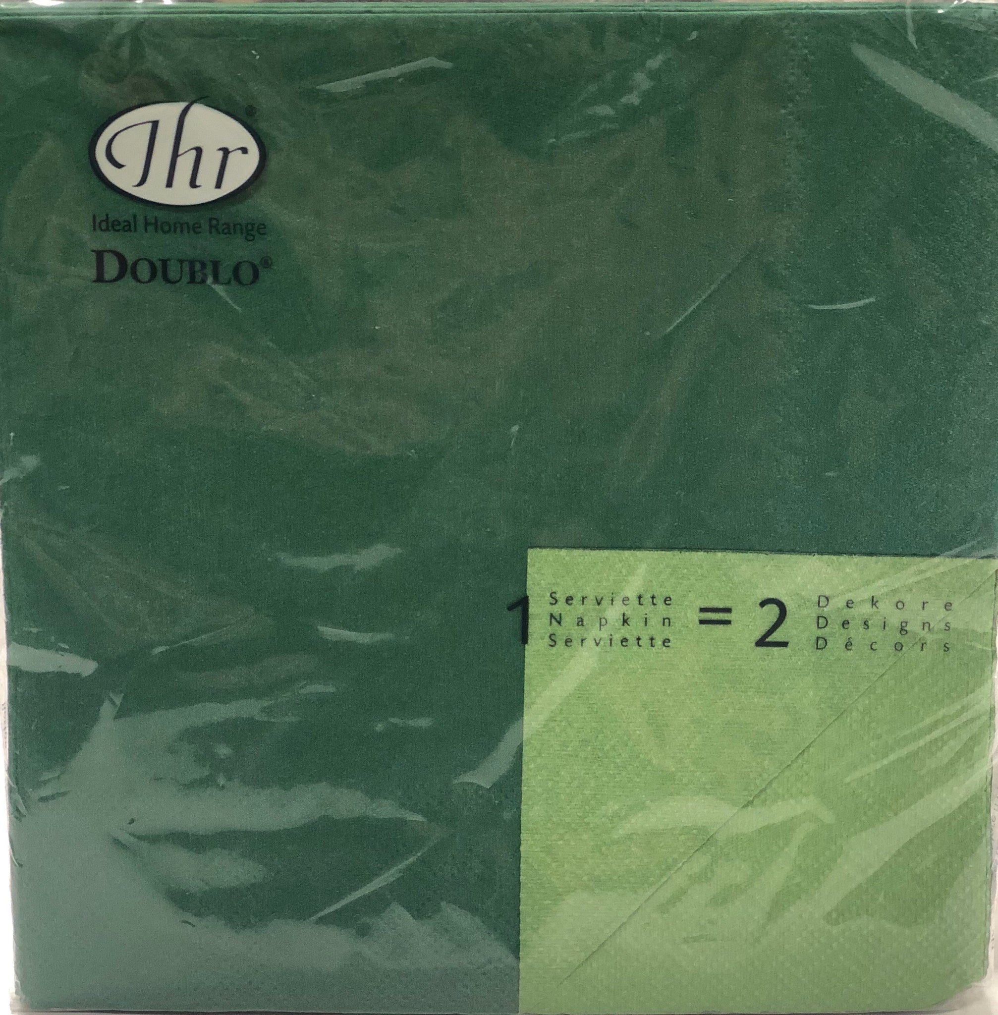 Luncheon Napkin -Uni- Dark Green