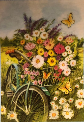 Morning Ride- Large Flag