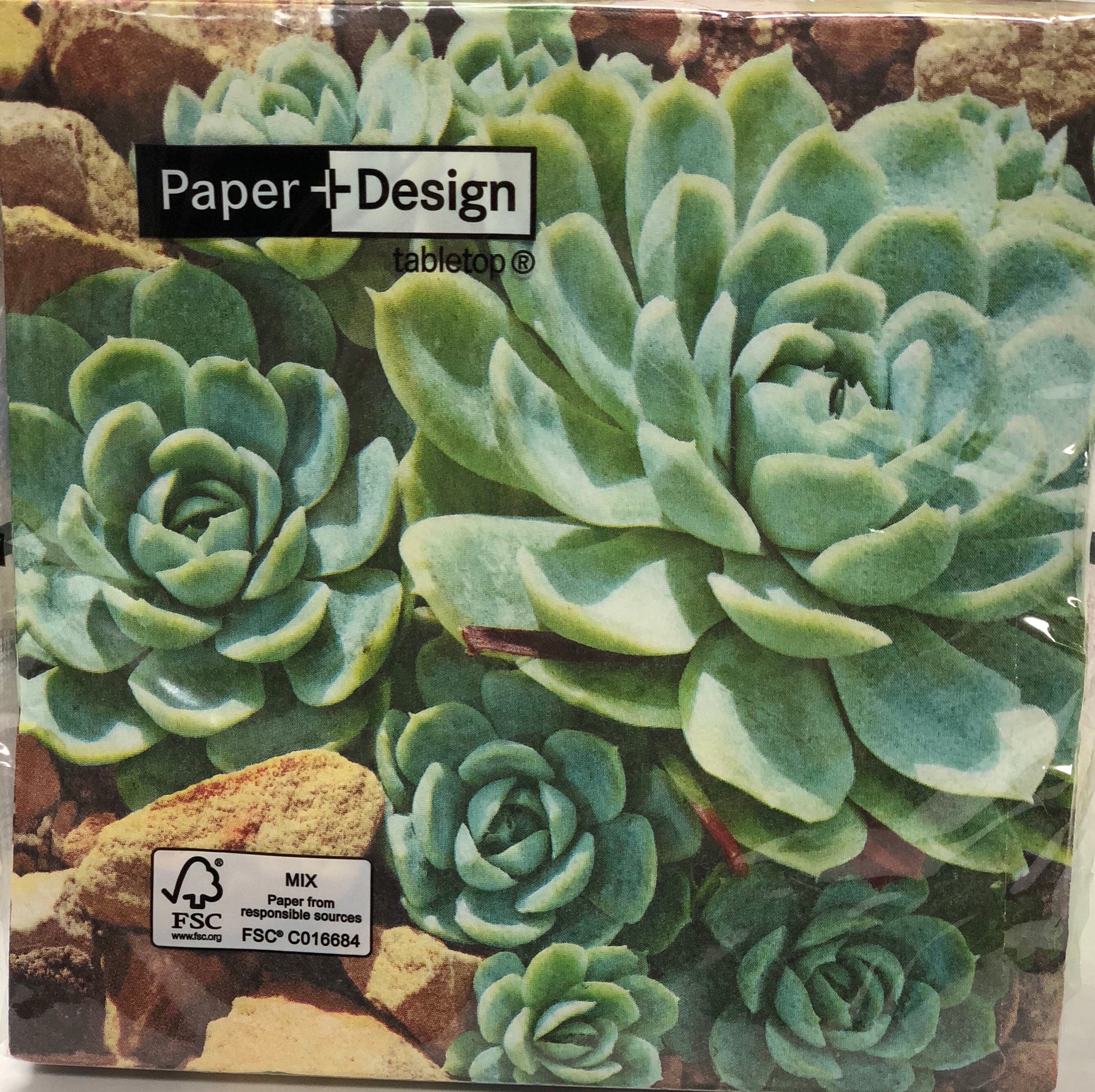 Luncheon Napkin- Desert Plants