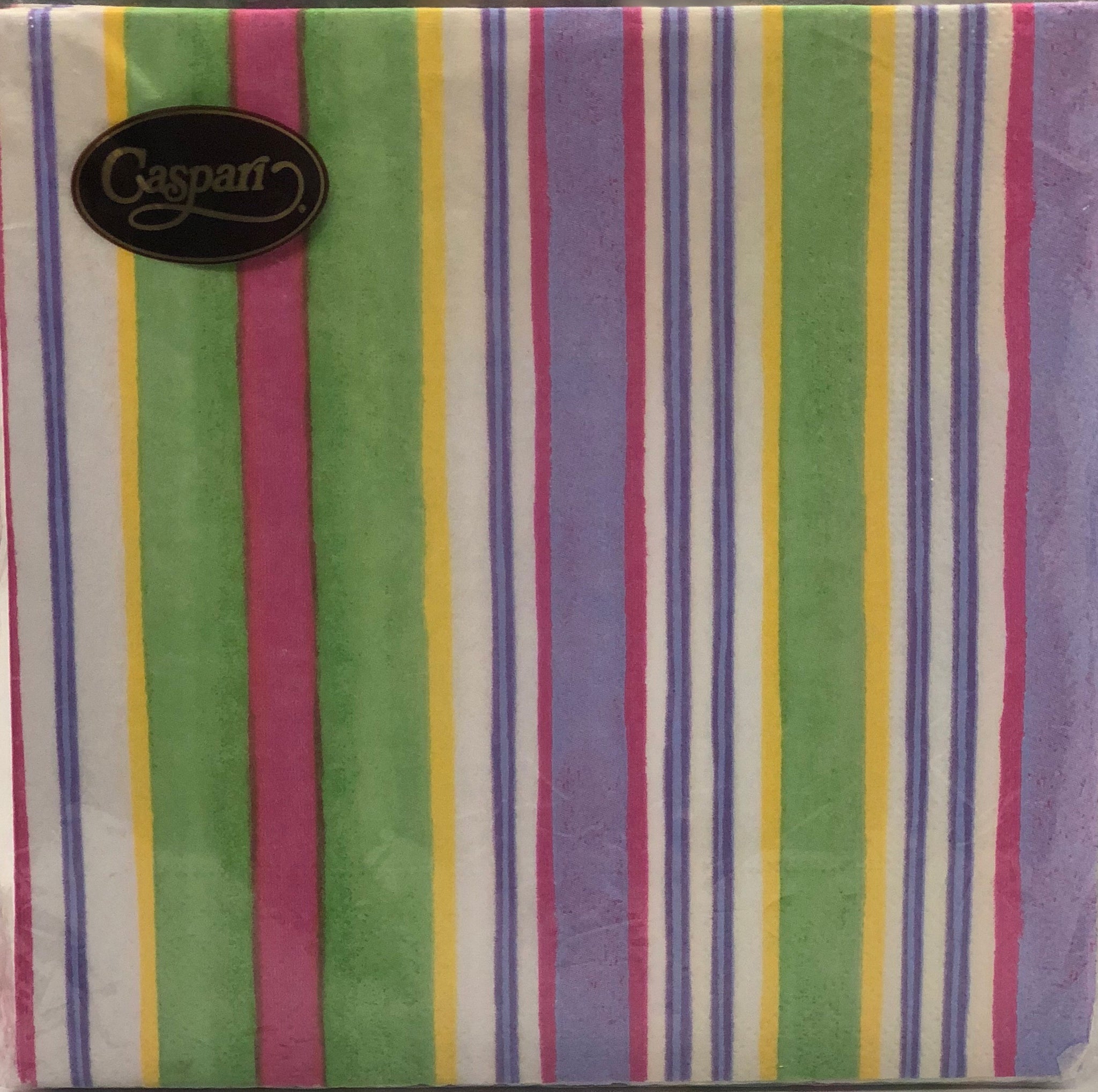 Luncheon Napkin -Stripes- lilac