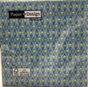 Luncheon Napkin- Lynn Blue