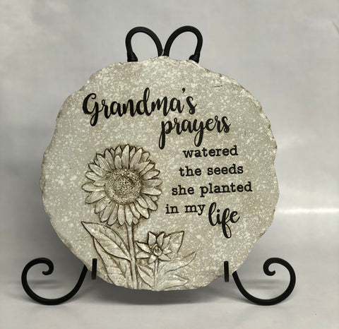 Grandma's Prayers Stepping Stone