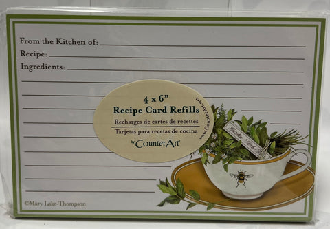 Recipe Cards -Tea Time