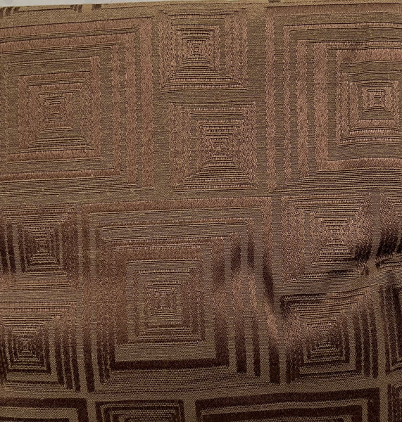 Table Cloth -Infinity Square -Two Tone Brown