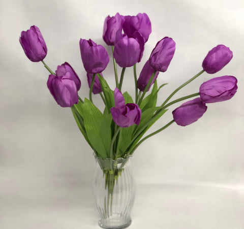 Lilac Tulip Bunch -Artificial