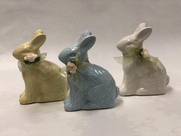 Rabbit Figurine -Blue
