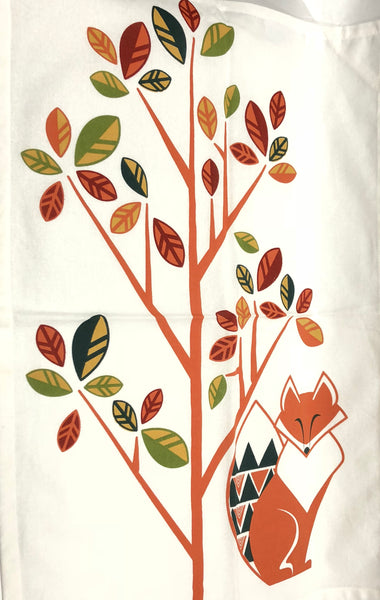 Fox Tea Towel