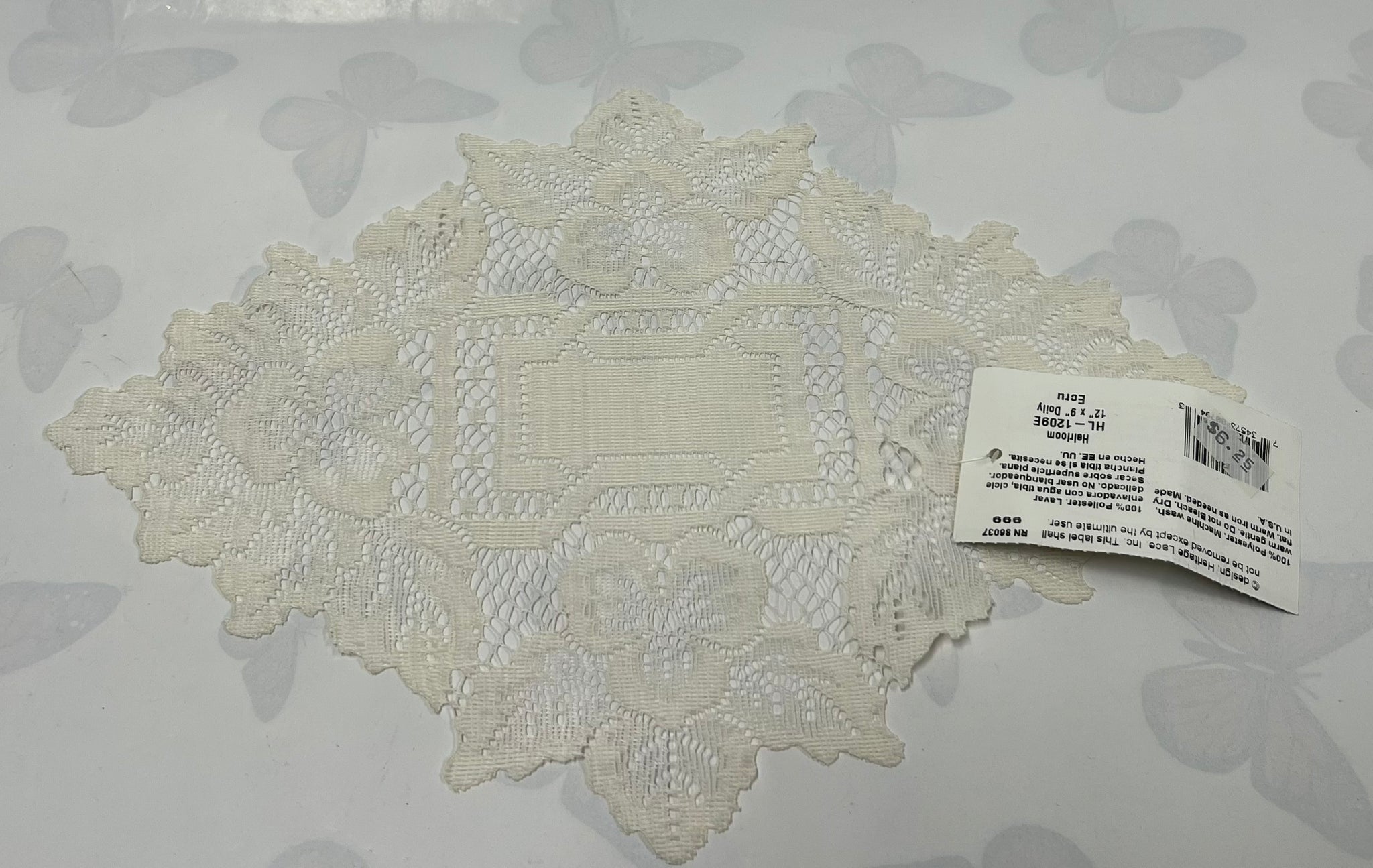 Doily -Heirloom -Ecru