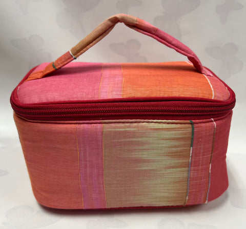 Classic Train Case Cosmetic Bag