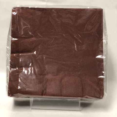 Bulk Luncheon Napkin -Chocolate Brown