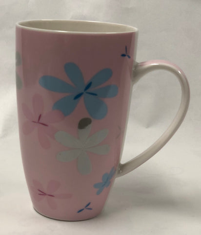 Pink Flower Mug