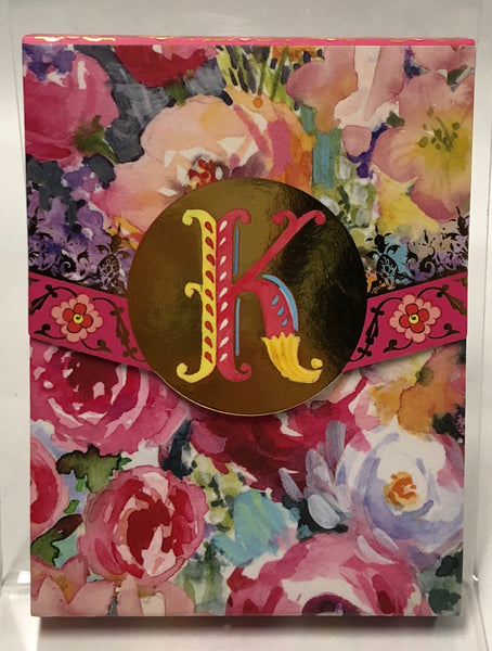 Monogram -Pocket Notebook “K”