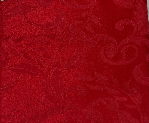Table Cloth -Damask -Red