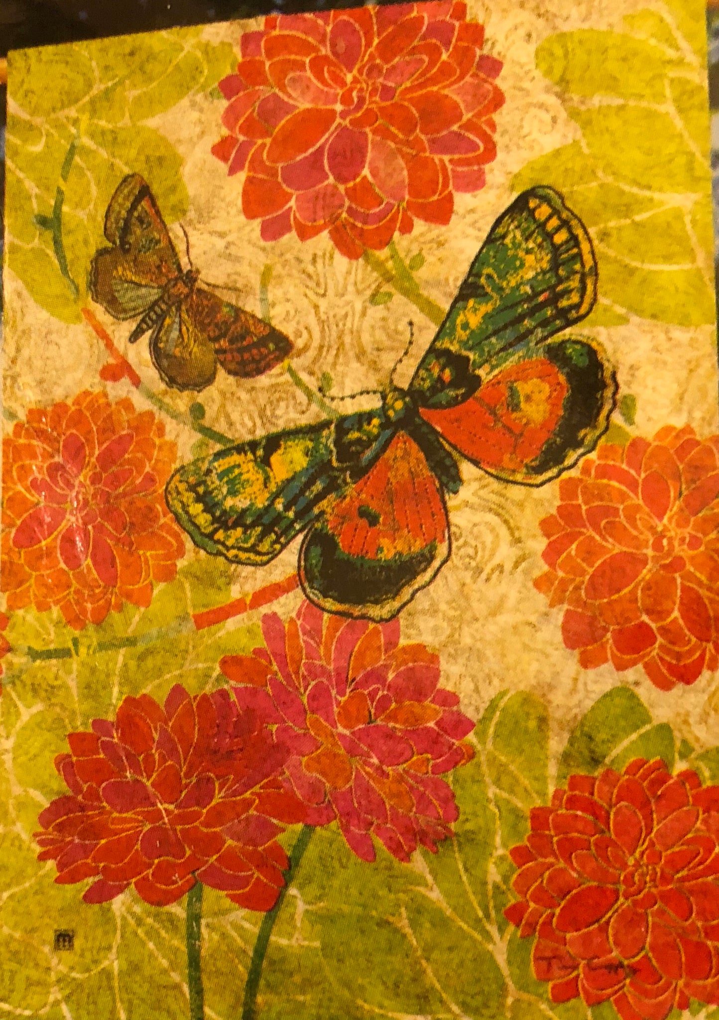 Boutique Butterflies- Large Flag