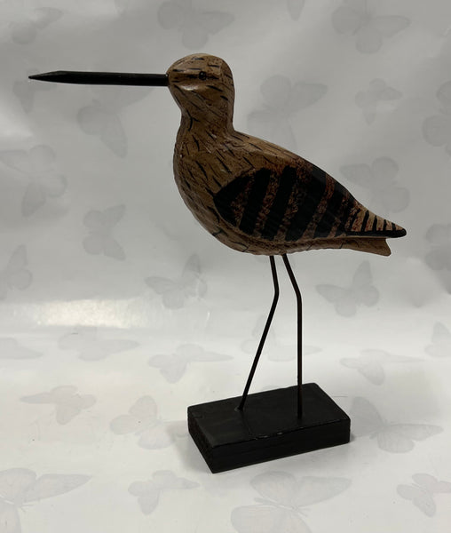Sea Life- Wooden Bird -Taupe