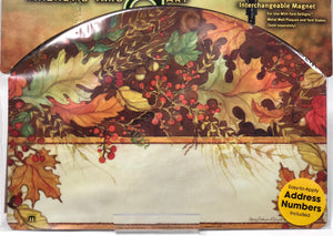 Magnetic Yard Sign -Autumn Garland