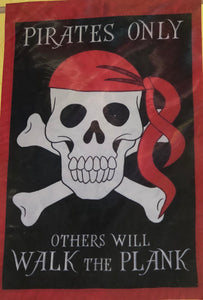 Walk the Plank - Large Flag