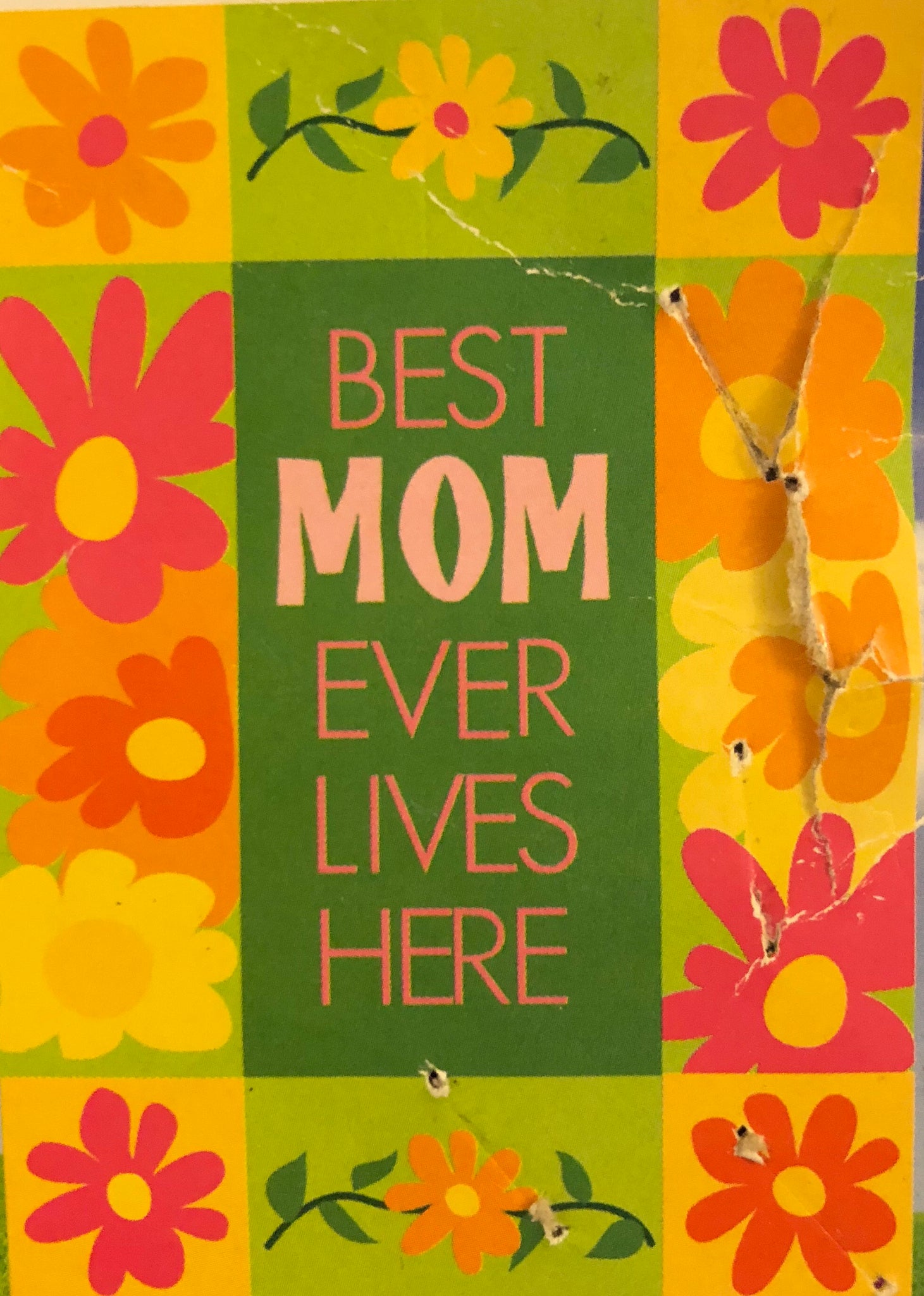 Best Mom Ever - Large Flag