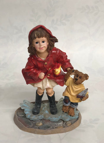 Brooke With Joshua... Puddle Jumpers -Boyd's Bear