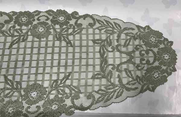 Runner -Floral Trellis -Fern