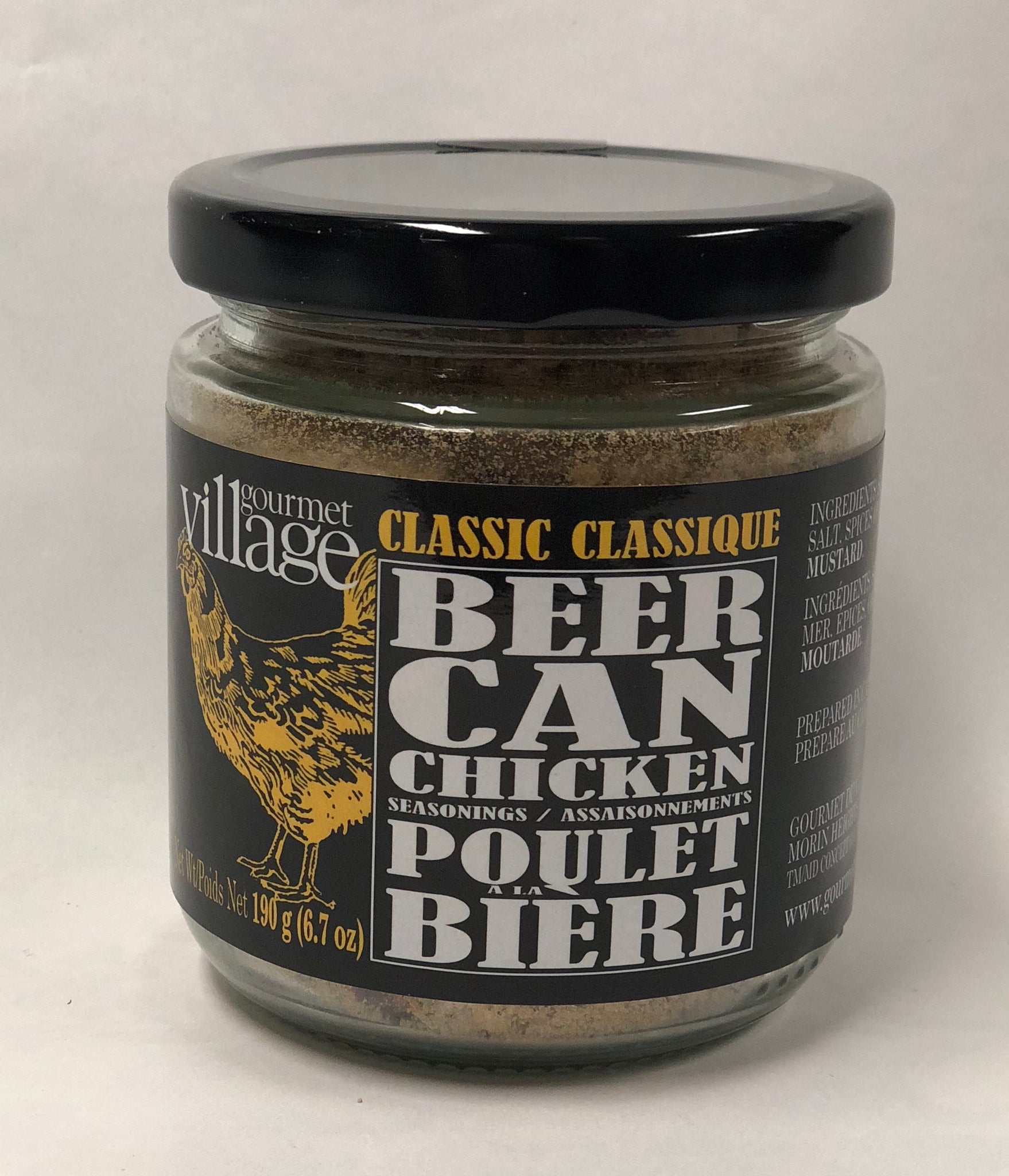 Gourmet Village Classic Beer Can Chicken Seasoning