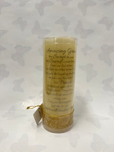 Amazing Grace -Flameless -Battery Candle