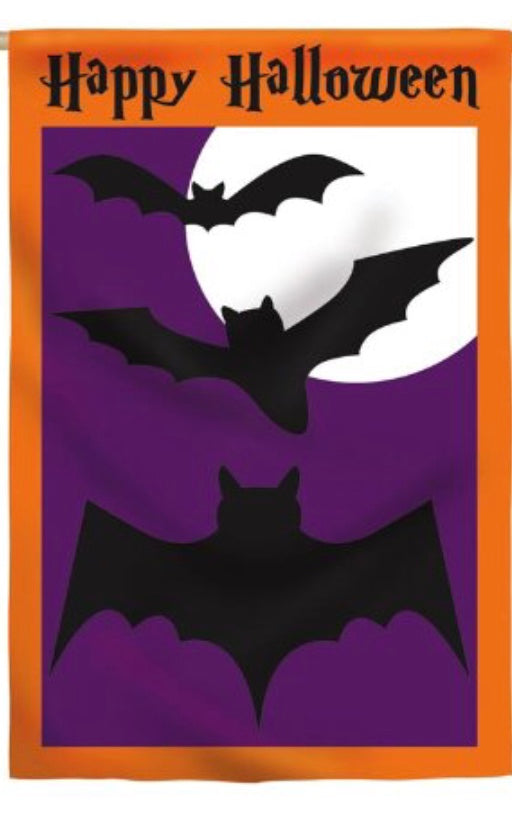 Batty Halloween - Large Flag