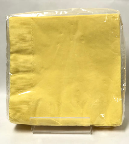 Bulk Luncheon Napkin -Light Yellow