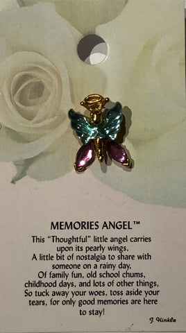 Memories Angel Pin