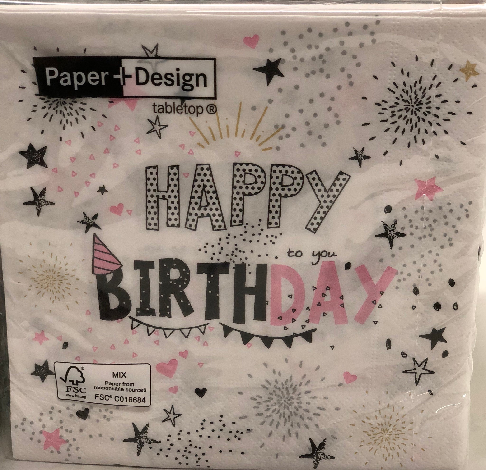 Luncheon Napkin-Girls birthday