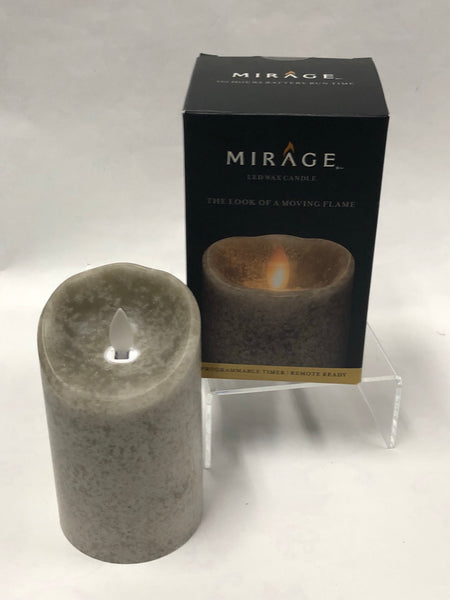 Mirage -Battery Candle -Stone