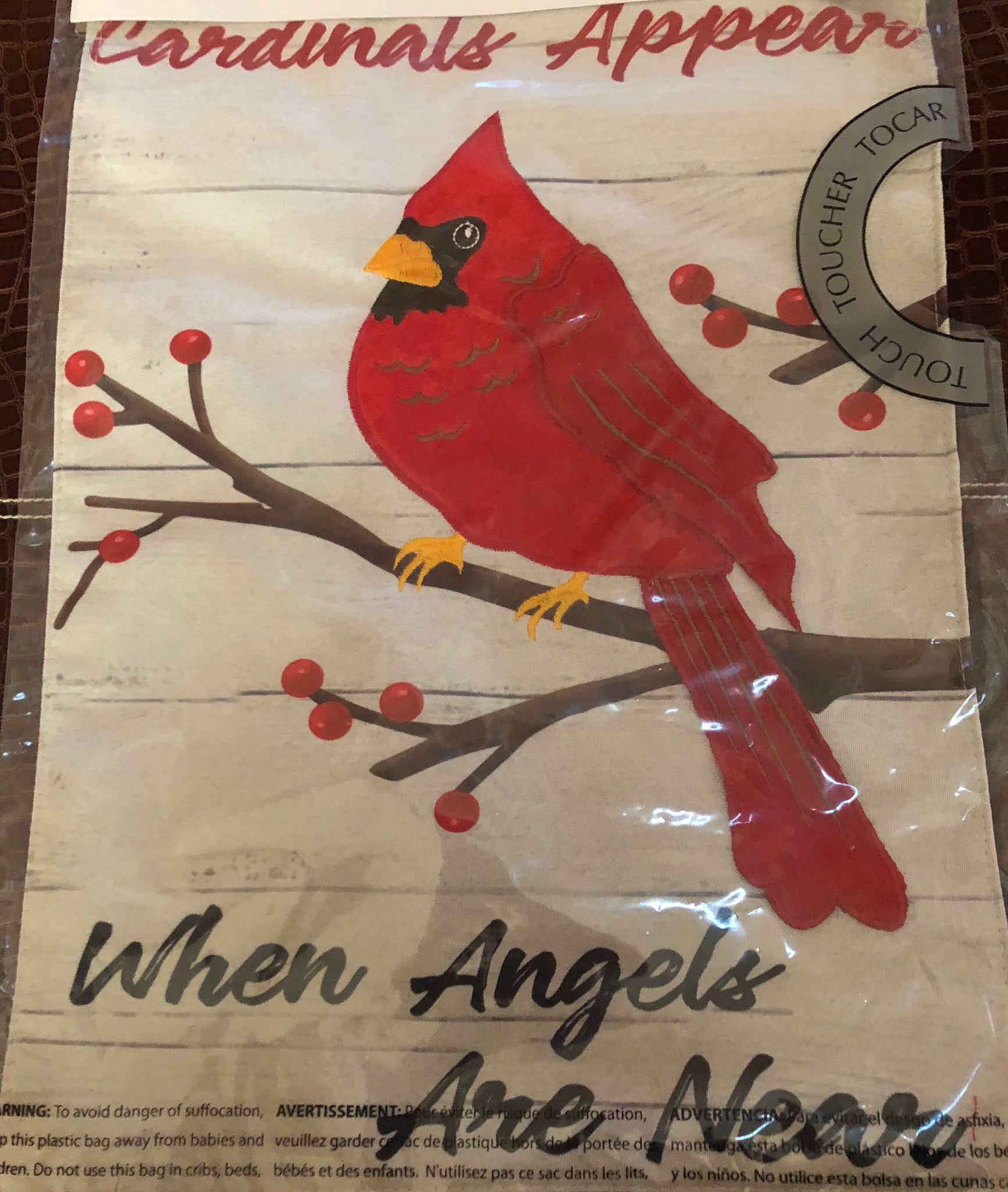 When Angels Are Near -Small Flag