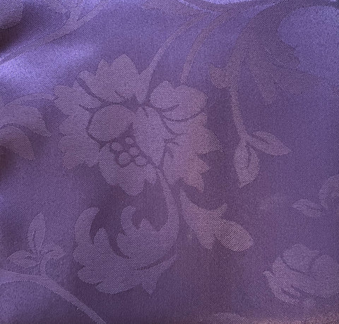 Table Cloth -Crystal Damask - Purple