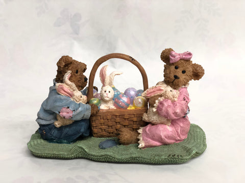 Boyd's Bear Esther and Burt Springfield... Hoppy Easter!
