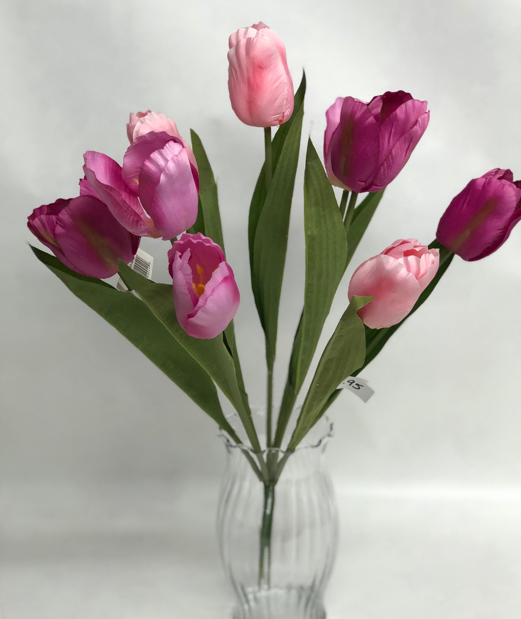 Two Tone Pink Tulip Bunch