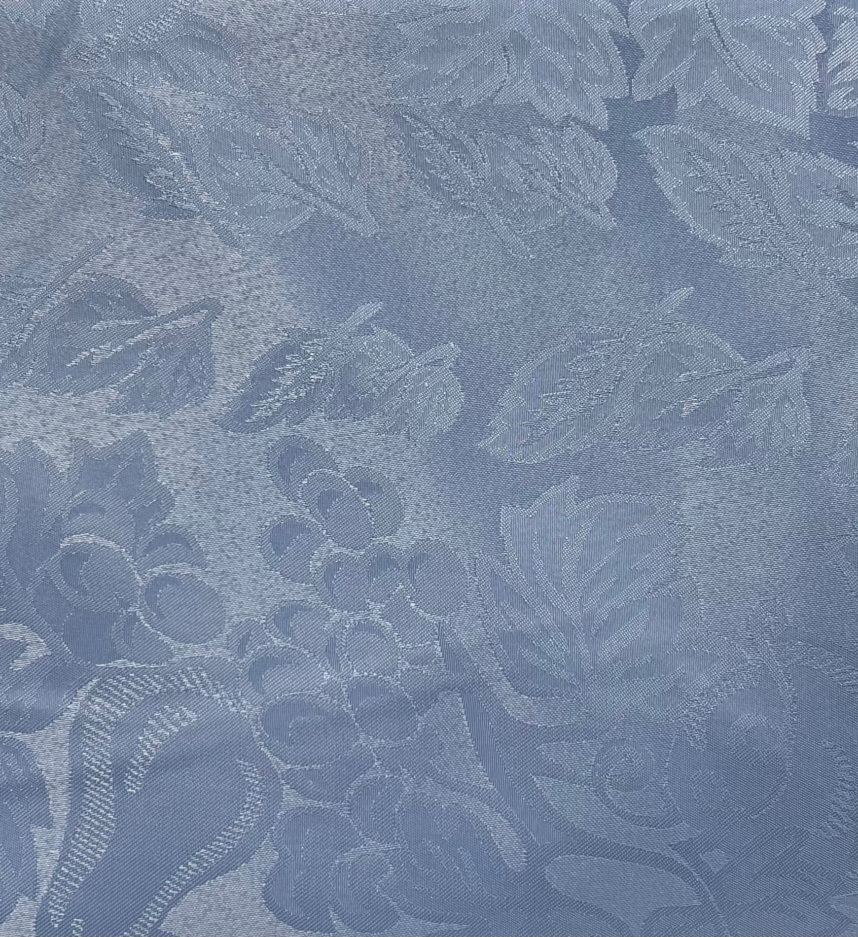 Table Cloth- Frutijas -Blue -Scalloped Edge