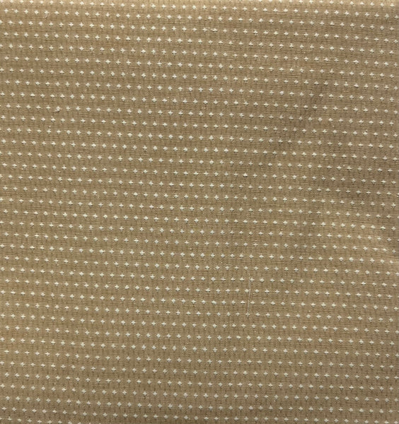 Table Cloth -Tan / White Dots