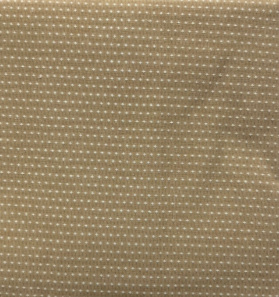Table Cloth -Tan / White Dots