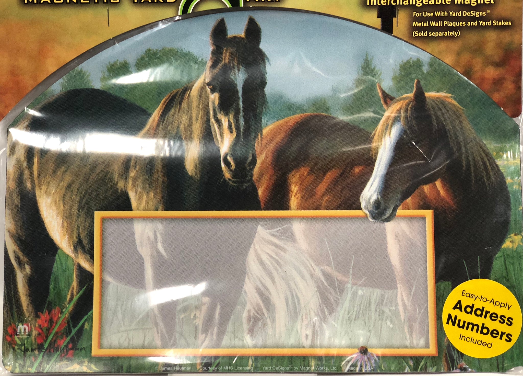 Magnetic Yard Sign -Morning Meadow