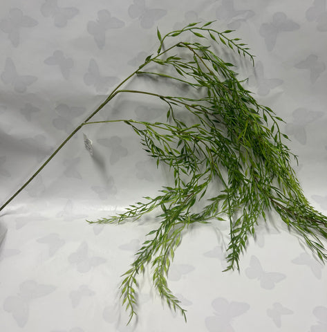 Hanging Willow Spray -Green