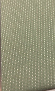 Table Cloth -Light Green / White Dots