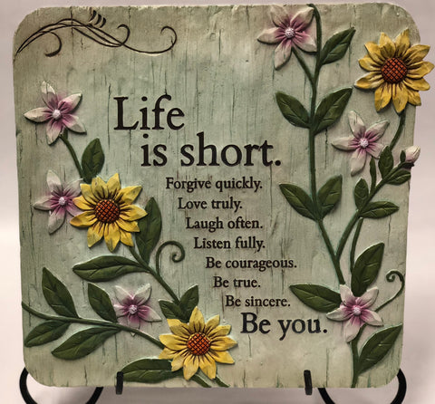 Life Is Short Stepping Stone
