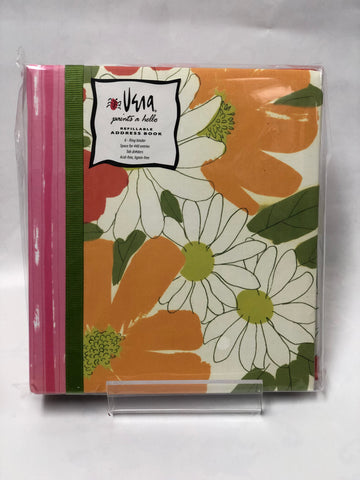 Wild Blooms Address Book