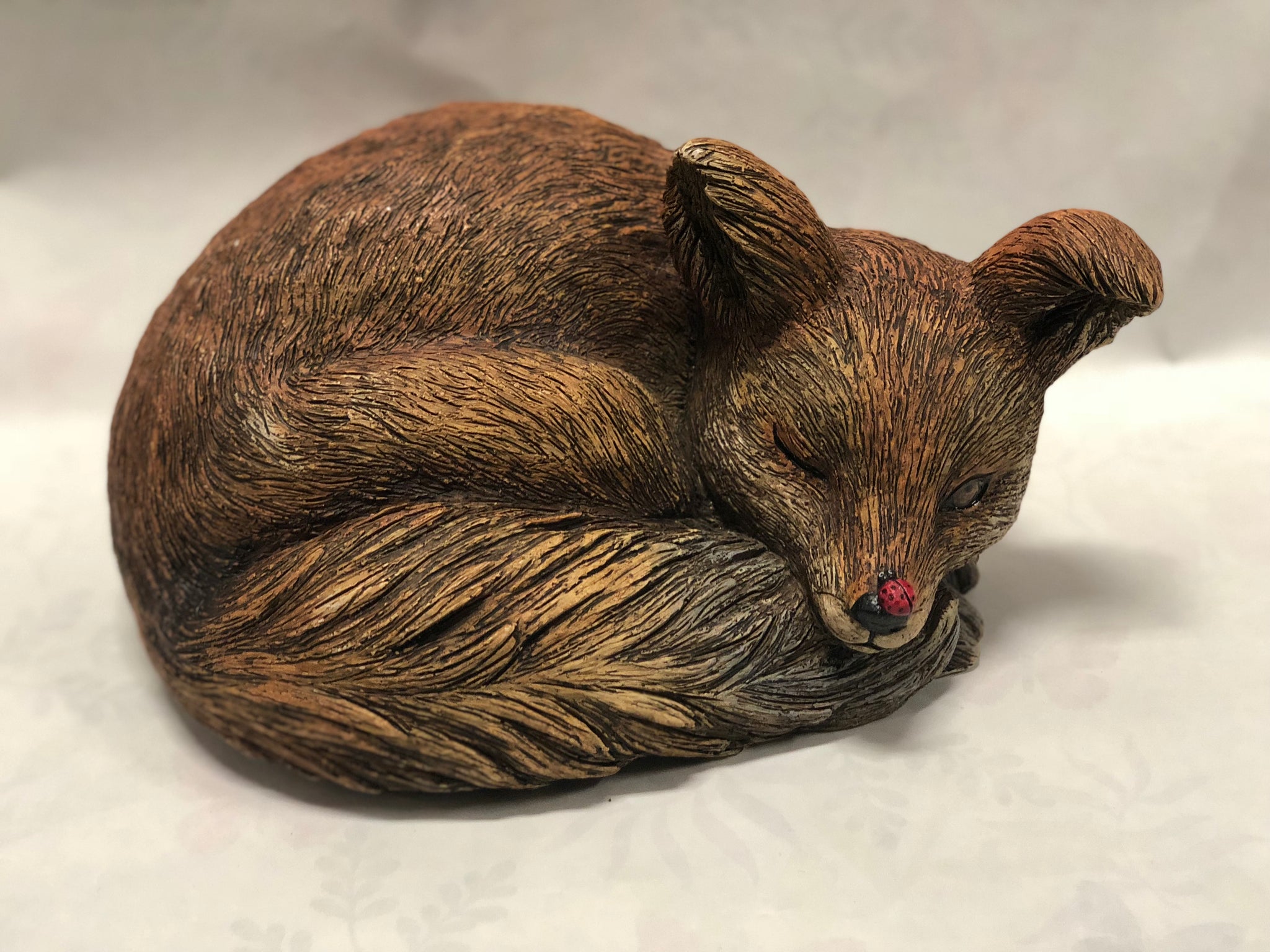 Fox Statue -Hide A Key