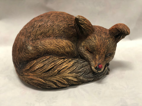 Fox Statue -Hide A Key