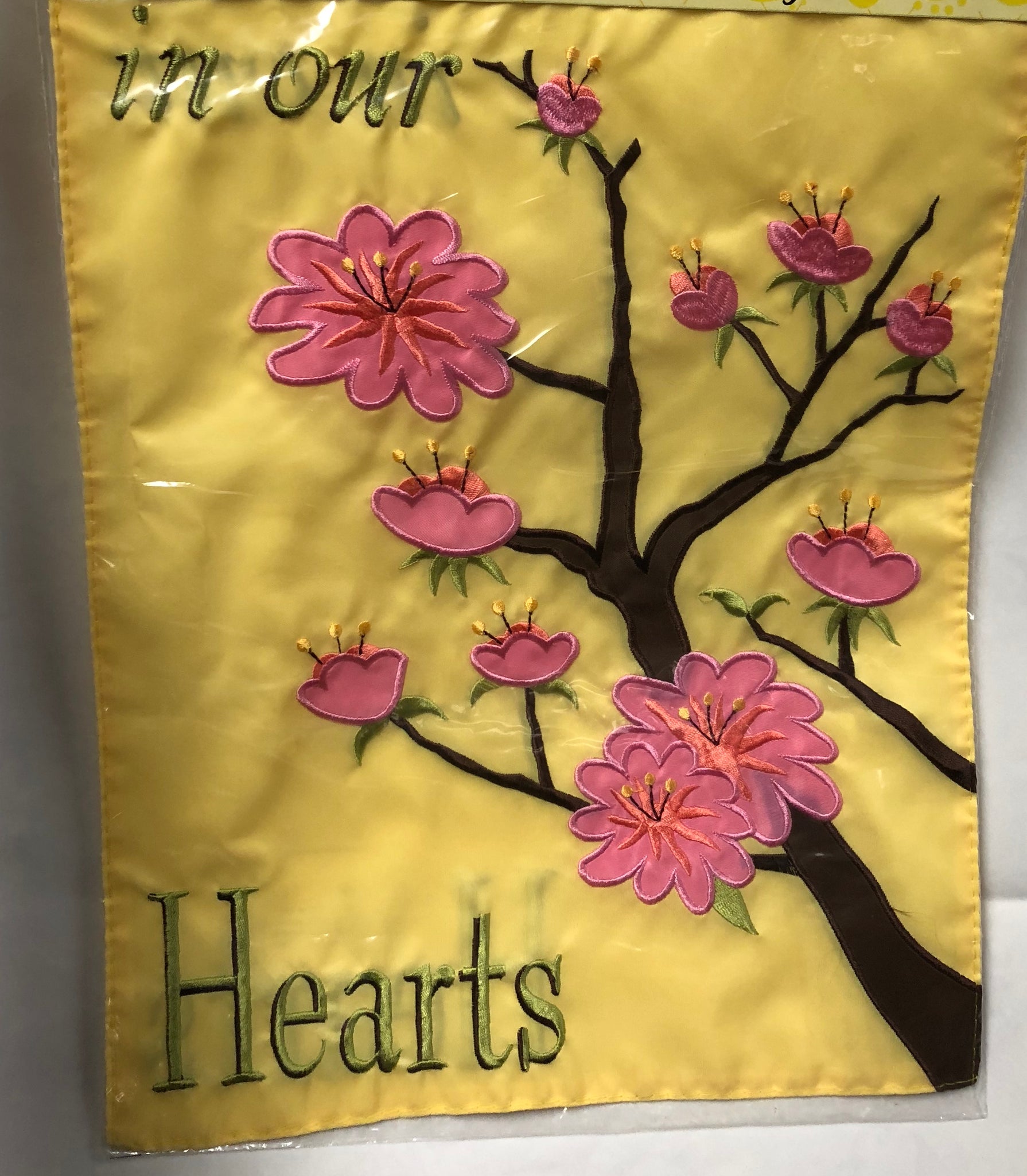 ForeverIn Our Hearts -Small Flag