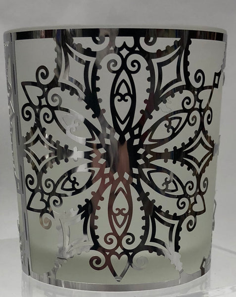 Snowflake candle holder