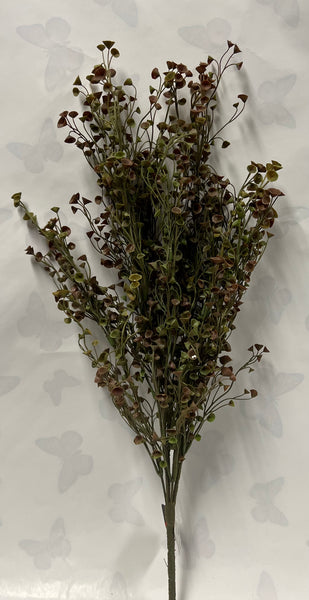 Plastic Mini Lotus Leaf Bush